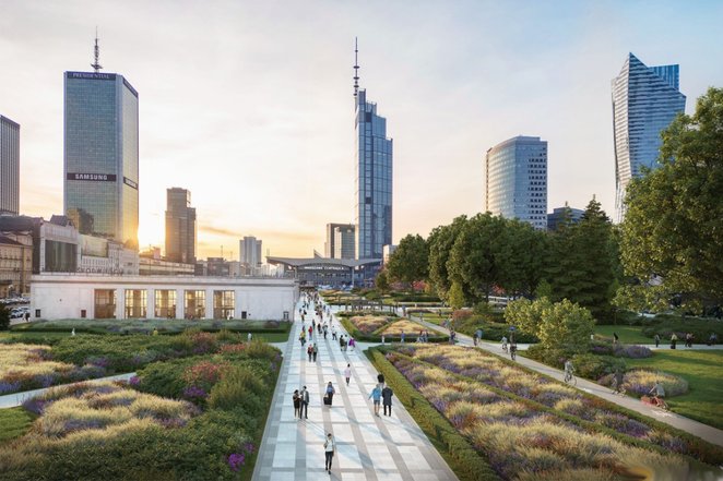 Projekt przewiduje dopuszczenie ruchu rowerowego na odcinku ok 300 metrów. Rowerzyści będą mogli prz