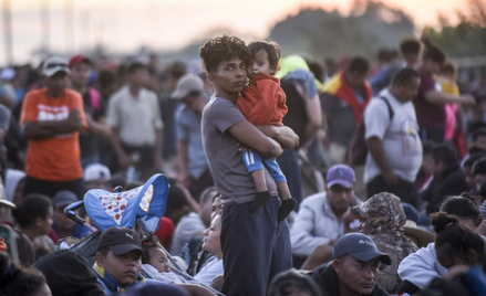 Meksyk: Zatrzymaliśmy karawanę imigrantów, odsyłamy ich do Hondurasu