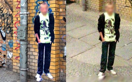 W „Ulicznych duchach” Paola Ciria wykorzystał fotki ze strony Google Street View.