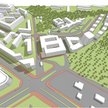 Planowany szpital onkologiczny miałby posiadać pięć kondygnacji naziemnych i wysokość 20,6 m