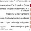 Pieniądze klientów decydują o kondycji spółek IT