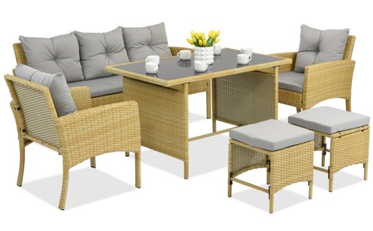 Zestaw z technorattanu Bari Garden Point