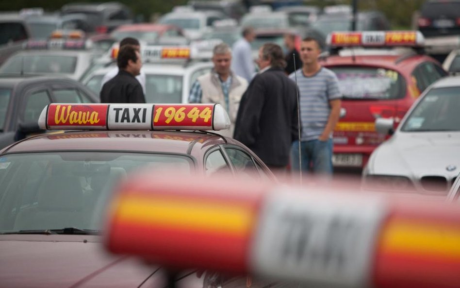 Kara dla taksówkarza za wykonywanie transportu drogowego pojazdem niewpisanym do licencji