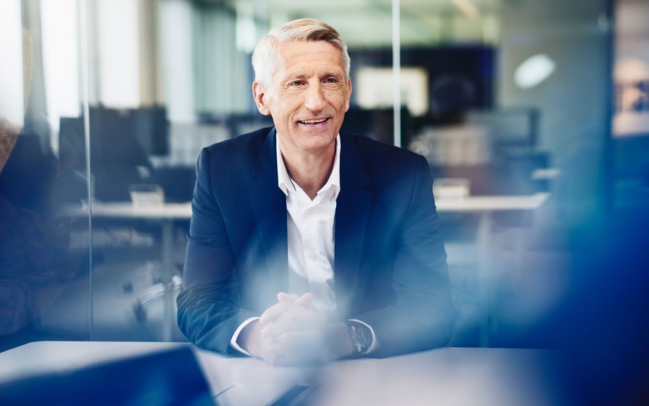 Sander van 't Noordende, prezes agencji zatrudnienia Randstad