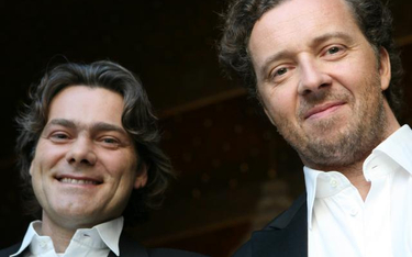 Christian Gerhaher (z prawej) i jego nieodłączny muzyczny partner, pianista Gerold Huber