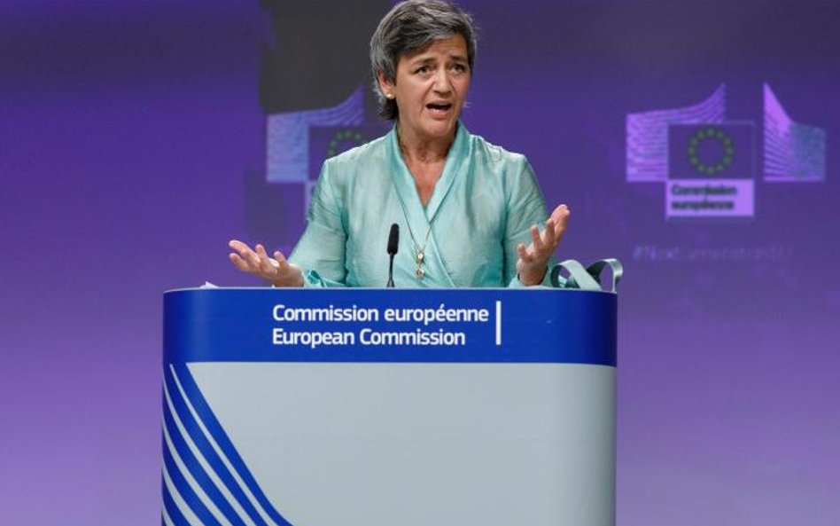 Margrethe Vestager, wiceszefowa KE.