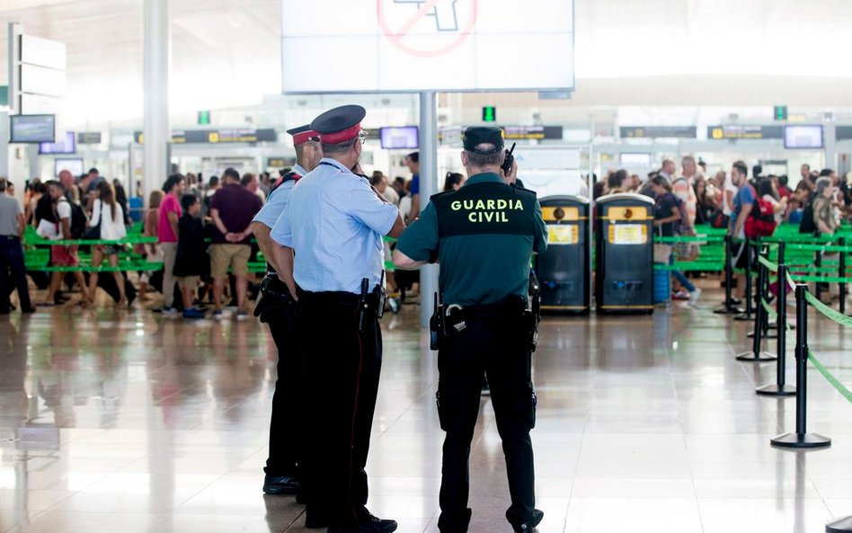 Strajk na lotnisku w Barcelonie