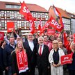 Ostatni wiec wyborczy SPD przed wyborami w Saksonii-Anhalt