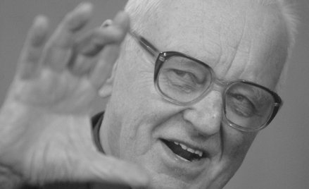 Andrzej Wielowieyski na zdjęciu z 6 grudnia 2007 r.