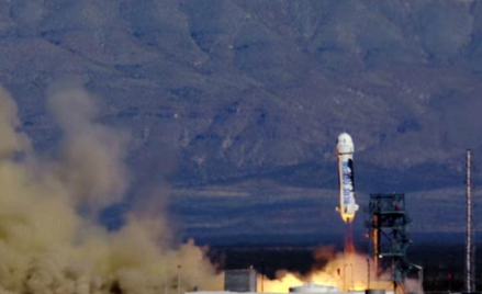 To kolejna udana próba lądowania rakiety Blue Origin