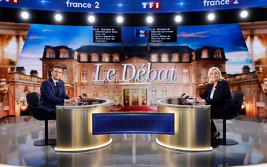 Debata Emmanuela Macrona z Marine Le Pen