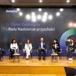 Uczestnicy panelu dyskusyjnego pt. „Rady nadzorcze przyszłości”. Od lewej: Przemysław Tychmanowicz (