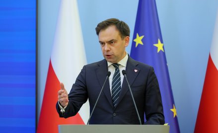 Minister finansów i gospodarki Andrzej Domański