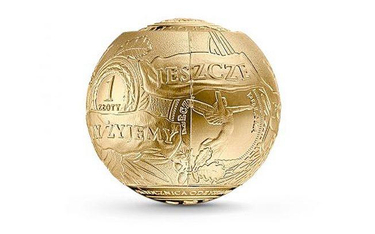 ?W listopadzie NBP wprowadzi do obiegu pierwsze polskie monety kolekcjonerskie w kształcei kuli