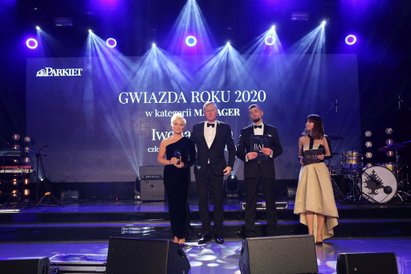 Nagrodę GWIAZDA ROKU 2020 w kategorii "Manager" otrzymuje Iwona Sroka, członek zarządu Grupy Murapol