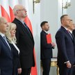 Prezydent Karol Nawrocki podczas wręczenia nominacji sędziowskich i asesorskich w Pałacu Prezydencki