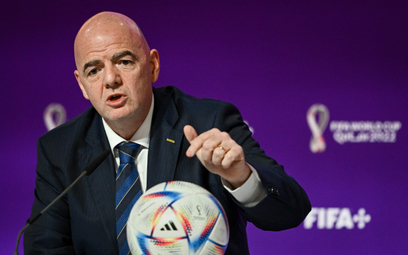 Prezydent FIFA Gianni Infantino na konferencji rozpoczęciem katarskiego mundialu powiedział m.in., ż