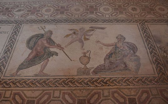 Mozaiki w Nea Pafos zachwycają maestrią wykonania