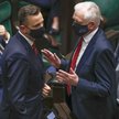 Prezes PSL Władysław Kosiniak-Kamysz i prezes Porozumienia Jarosław Gowin