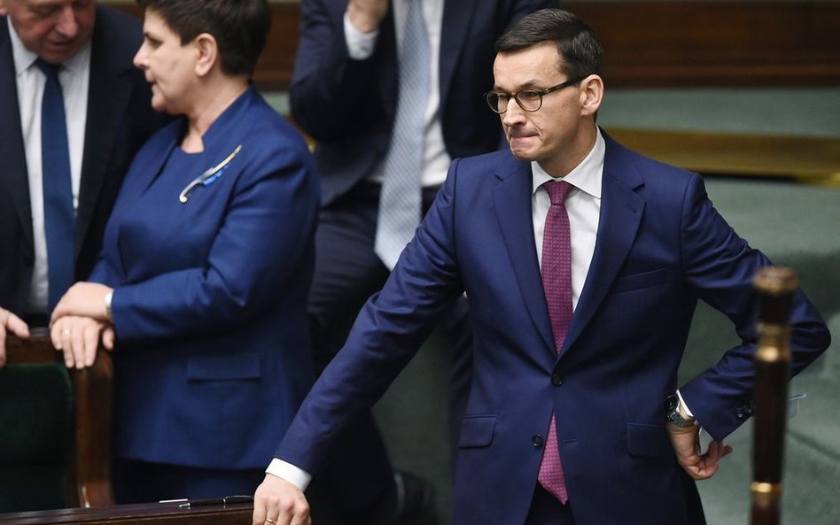 Rząd Mateusza Morawieckiego otrzymał wotum zaufania