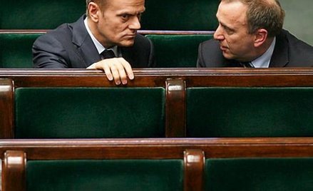 Konflikt Donalda Tuska i Grzegorza Schetyny przestał być jedynie medialną spekulacją
