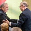 Reprezentujący prawe skrzydło w PO Kazimierz M. Ujazdowski (z prawej) został przez partię wycofany z