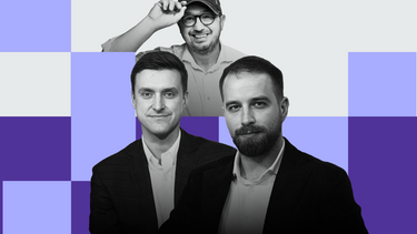 Marcin Kwoka, szef Mercedes Benz Polska i Maciej Mazur, dyrektor zarządzający Polskie Stowarzyszenie