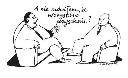 Komentarz rysunkowy. Wszystko przyschnie