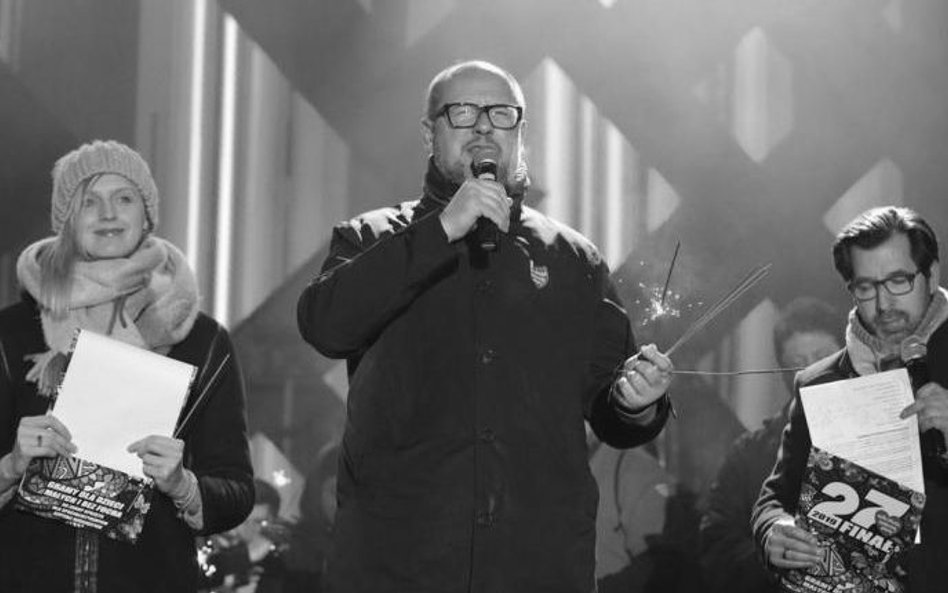 Paweł Adamowicz kilka minut przed atakiem nożownika