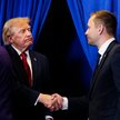 Prezydent USA Donald Trump i premier Grenlandii Jens-Frederik Nielsen