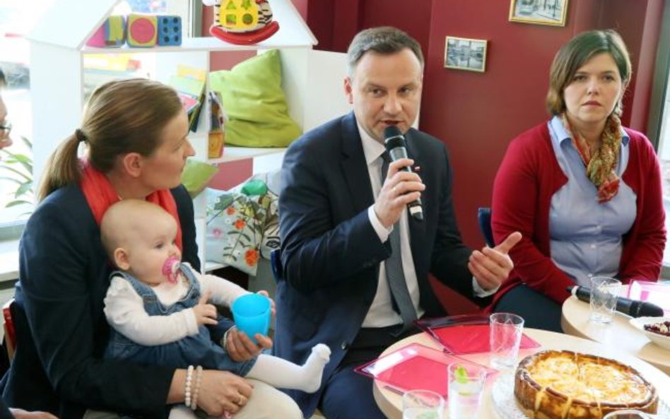Kandydat PiS na prezydenta Andrzej Duda