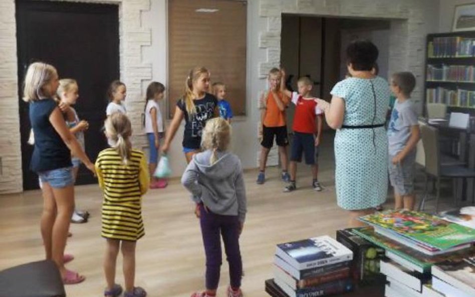 Zajęcia dla najmłodszych w Bibliotece Publicznej Gminy Łomża