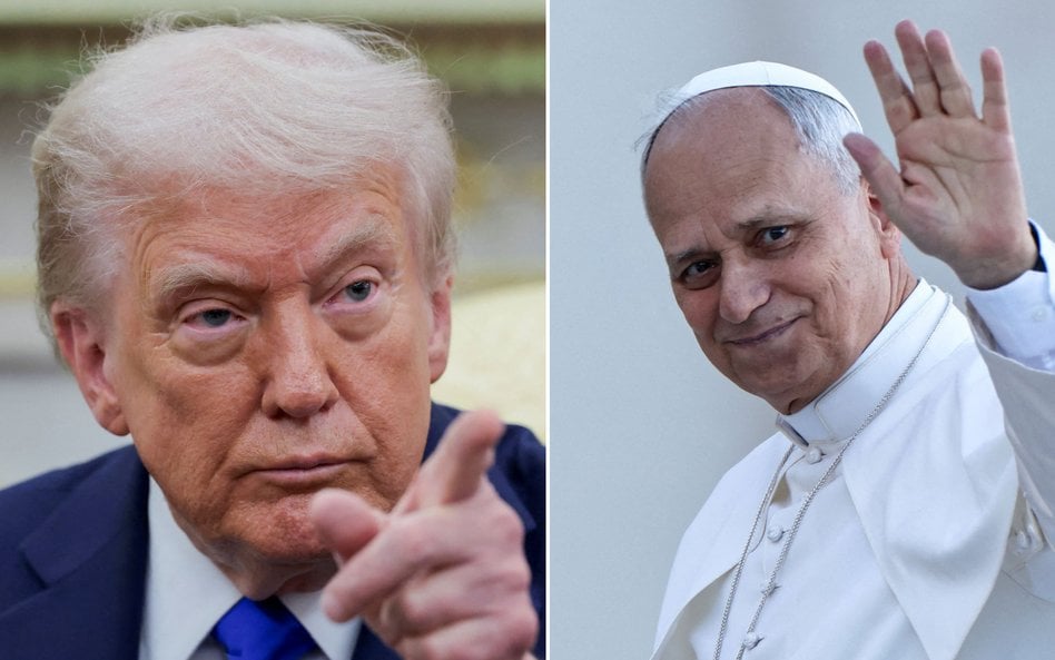 Donald Trump i Leon XIV