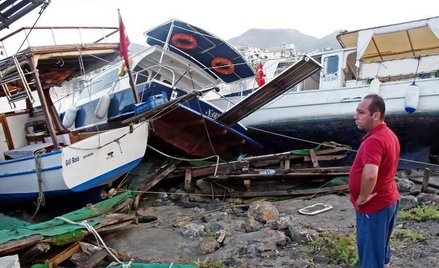 Straty w Bodrum są mniejsze niż w mieście Kos
