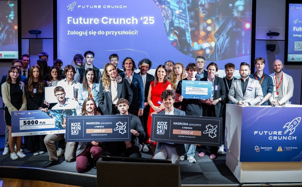 Młodzi innowatorzy i liderzy biznesu nagrodzeni w ramach FutureCrunch