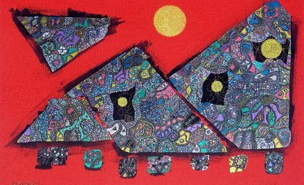 Jan Kanty Pawluśkiewicz, Pyramydal 2, żel-art.