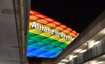 Monachium: UEFA mówi "nie" tęczy na stadionie. Władze przyozdobią miasto