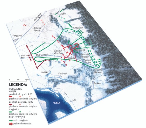 Przebieg walk o Olszynkę Grochowską