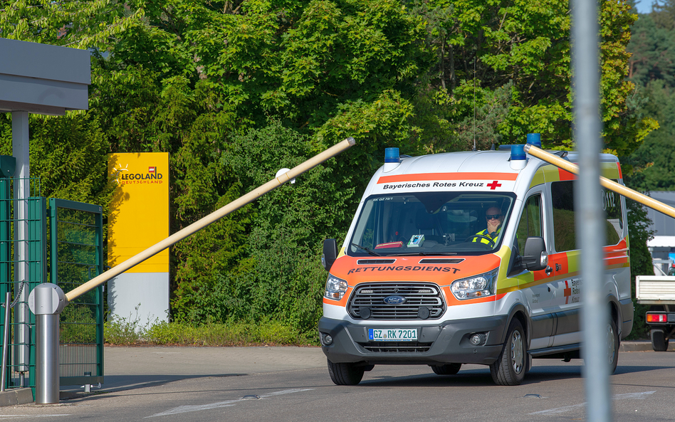 Wypadek kolejki w niemieckim Legolandzie. Są ranni