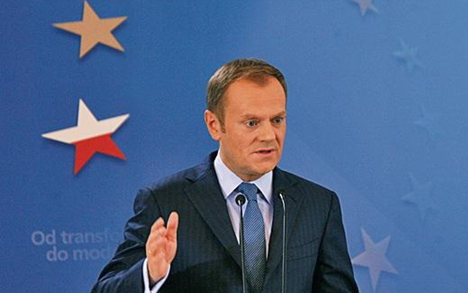 Premier Donald Tusk w swoim exposé pominął kwestię wprowadzenia w Polsce wspólnej waluty