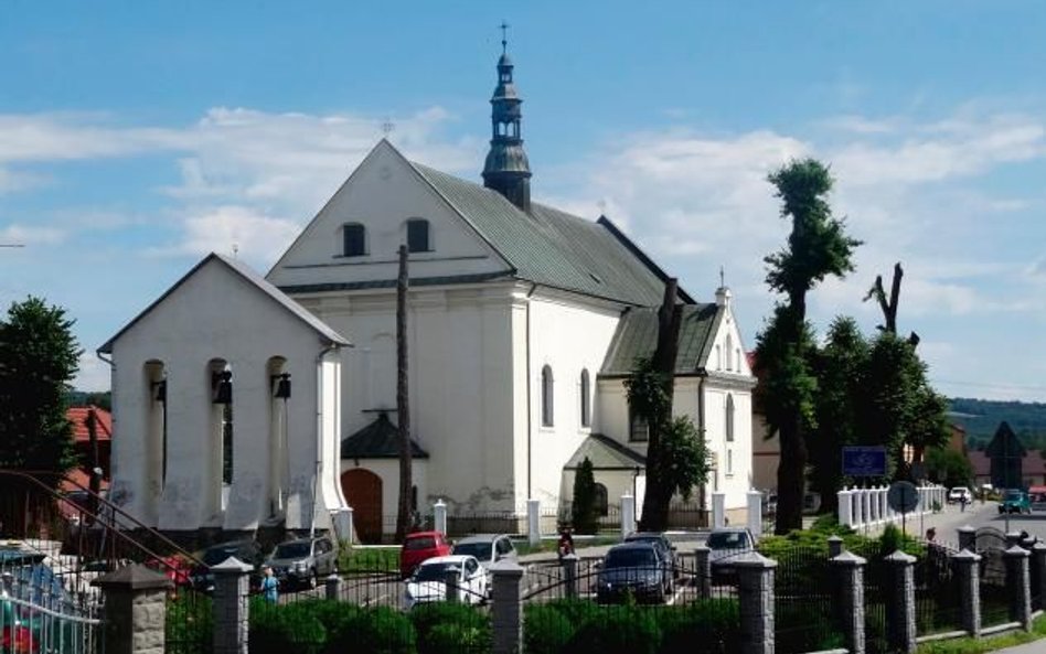 Kościół w Wielopolu, gdzie  15 grudnia 1983 roku odbył się spektakl „Wielopole, Wielopole”