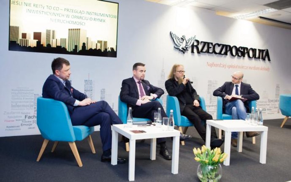 Radosław Świątkowski (REINO), Włodzimierz Stasiak (BGKN), Michał Sapota (Murapol) i Adam Roguski („R