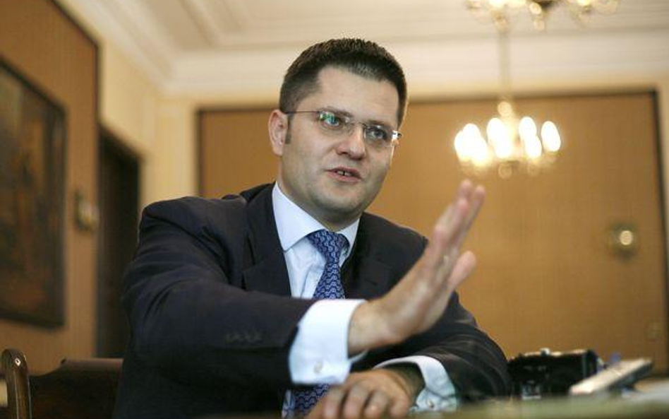 Vuk Jeremić, serbski minister spraw zagranicznych