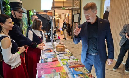 Gościem oststnich targów ITTF był wiceminister sportu i turystyki Ireneusz Raś