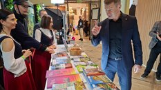 Gościem oststnich targów ITTF był wiceminister sportu i turystyki Ireneusz Raś