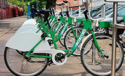 System rowerów miejskich w Szczecinie ruszył w sierpniu 2014 r.