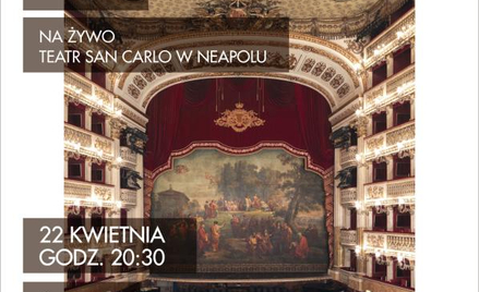 „Otello" Verdiego w kinie - na żywo z Neapolu