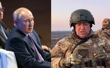 Władimir Putin i Jewgienij Prigożyn