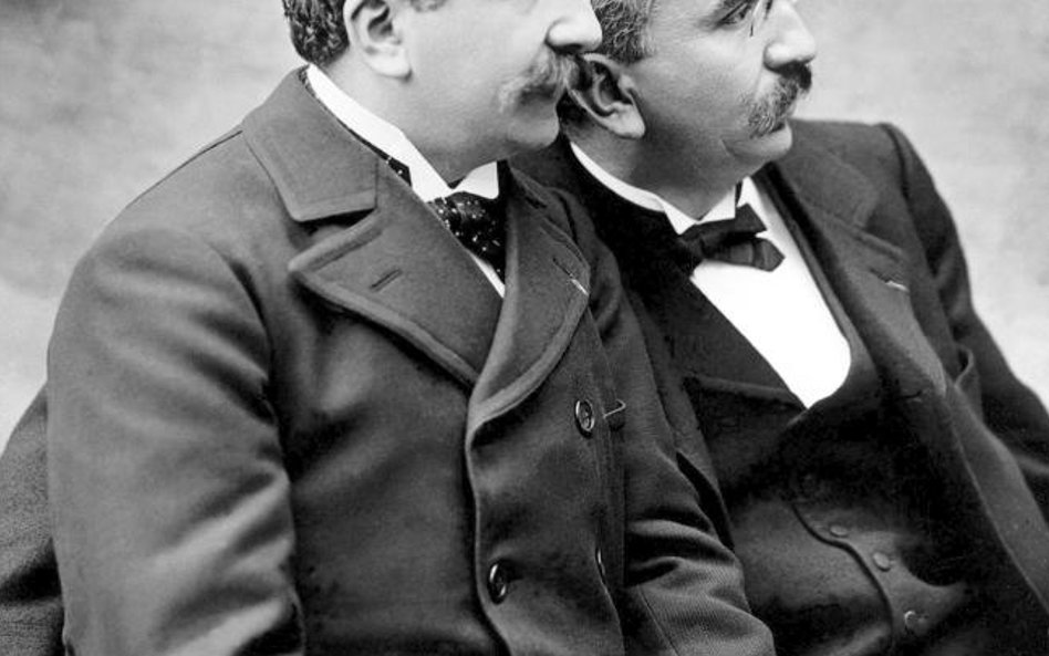 Portret Augusta i Louis Lumi?re.