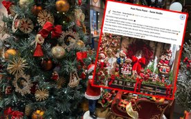 Jeden ze sklepów w Warszawie pobiera opłaty za oglądanie świątecznej wystawy